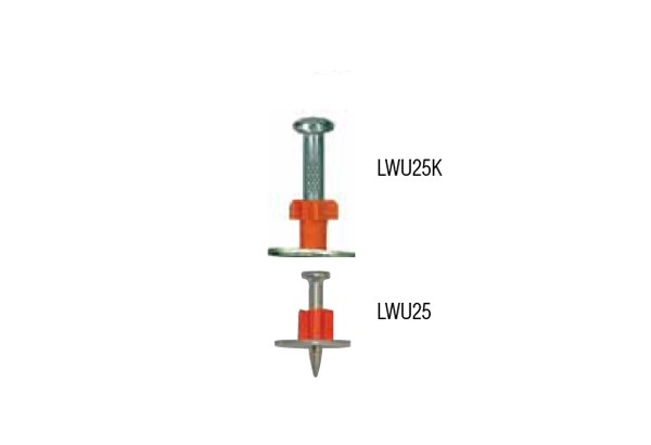 RAMSET DRIVE PIN 25MM WASHER ASSEMBLY (LWU25)